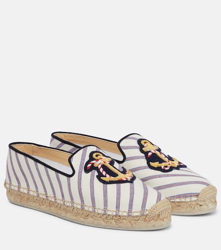 Espadrillas Loudmer in canvas a righe - Christian Louboutin - Modalova