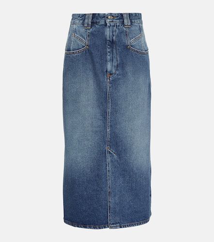 Dipoma denim midi skirt - Isabel Marant - Modalova