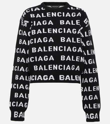 Balenciaga Logo wool sweater - Balenciaga - Modalova