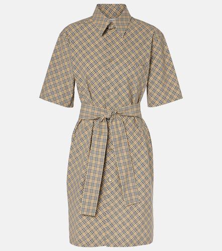 Vestido camisero con Check - Burberry - Modalova