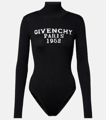Givenchy Logo ribbed-knit bodysuit - Givenchy - Modalova