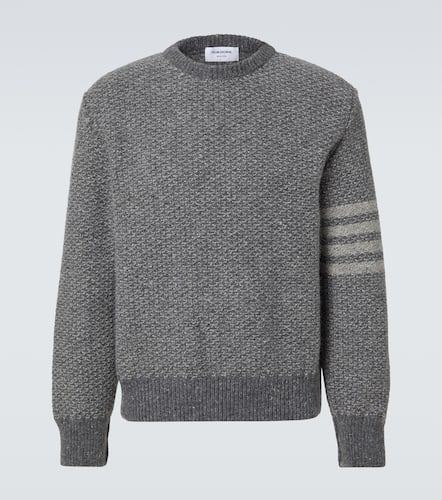 Bar wool and mohair sweater - Thom Browne - Modalova