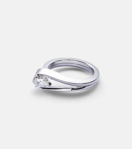 Serti Inversé 18kt white gold ring with diamond - Repossi - Modalova