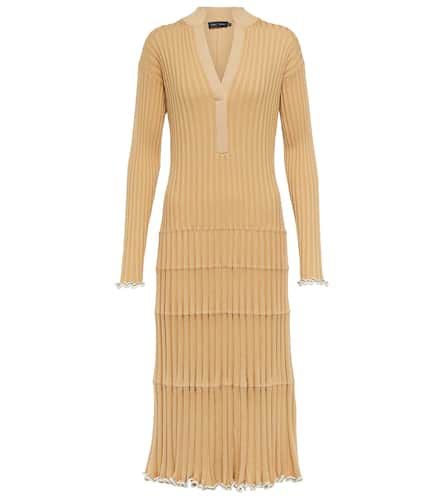 Silk-blend polo midi dress - Proenza Schouler - Modalova