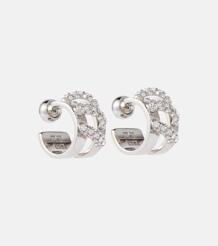 Stitch crystal-embellished earrings - Givenchy - Modalova