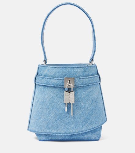 Bolso saco Shark Lock de denim - Givenchy - Modalova