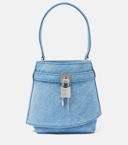 Bucket-Bag Shark Lock aus Denim - Givenchy - Modalova