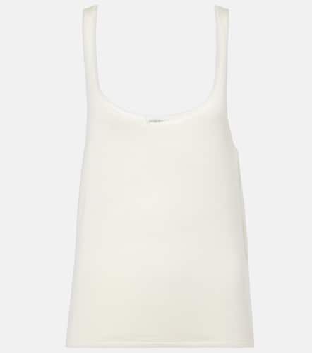 Cashmere, wool, and silk tank top - Saint Laurent - Modalova