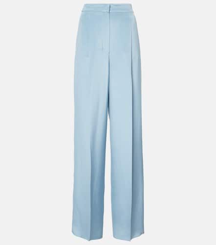 Origano high-rise silk wide-leg pants - Max Mara - Modalova