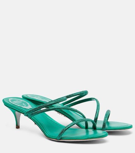 Crystal-embellished sandals - Rene Caovilla - Modalova