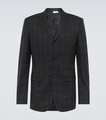 Comme des Garçons Deux Blazer in lana a quadri - Comme des Garcons Homme Deux - Modalova