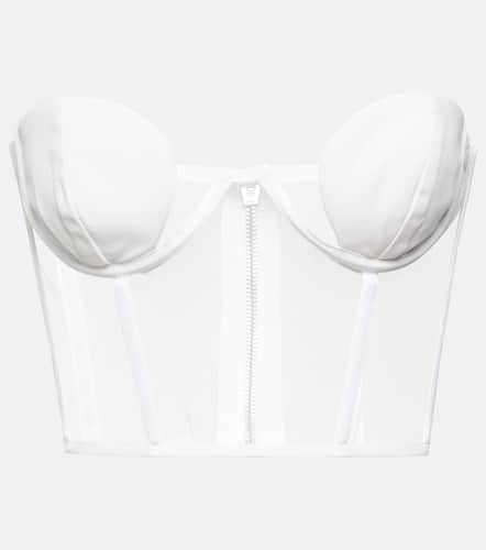 Bridal Bustier aus Crêpe mit Tüll - Nensi Dojaka - Modalova