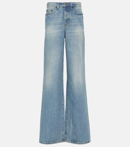 High-Rise Wide-Leg Jeans - Saint Laurent - Modalova