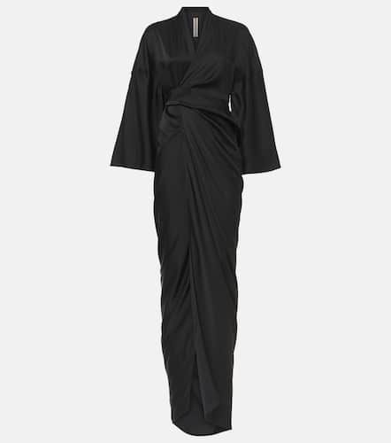 Rick Owens Wickelrobe aus Satin - Rick Owens - Modalova