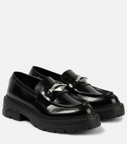 Loafers Marlow Diamond aus Leder - Jimmy Choo - Modalova