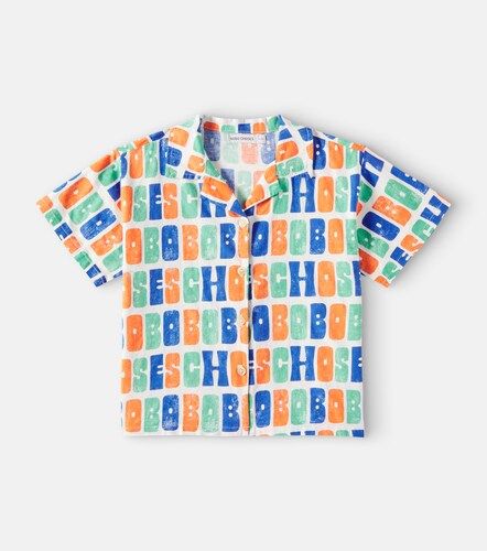 Logo printed cotton shirt - Bobo Choses - Modalova