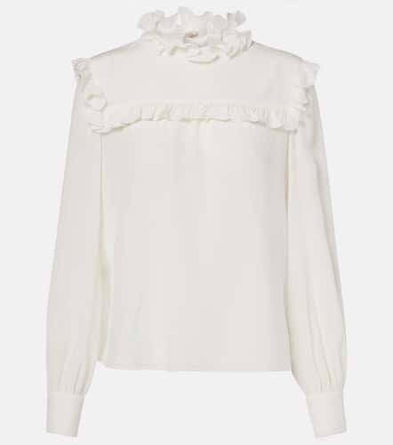 Silk crÃªpe de chine shirt - Valentino - Modalova