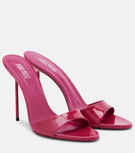 Lidia patent leather mules - Paris Texas - Modalova
