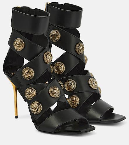 Alma embellished leather sandals - Balmain - Modalova