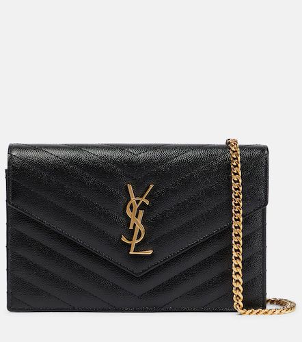 Clutch Envelope in pelle - Saint Laurent - Modalova