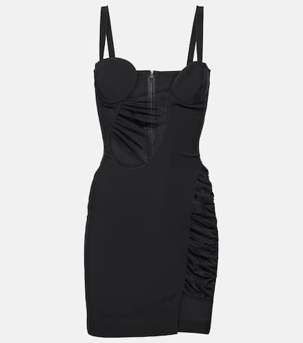 Cutout jersey minidress - Nensi Dojaka - Modalova