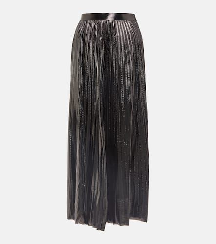 Falda larga de lamé plisada - Junya Watanabe - Modalova