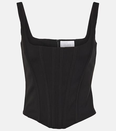 Wool-blend bustier - Giuseppe di Morabito - Modalova