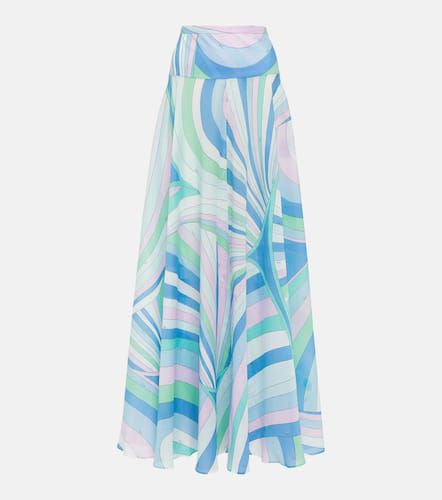 Pucci Iride cotton maxi skirt - Pucci - Modalova