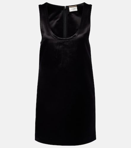 Saint Laurent Abito corto in satin - Saint Laurent - Modalova