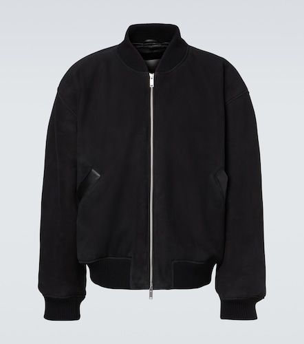 X Aaron Levine Berkeley suede bomber jacket - Studio Nicholson - Modalova