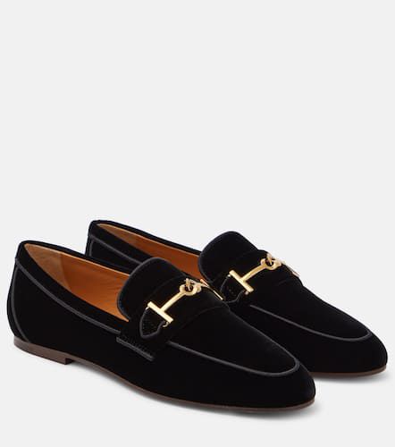 Tod's Embellished velvet loafers - Tod's - Modalova