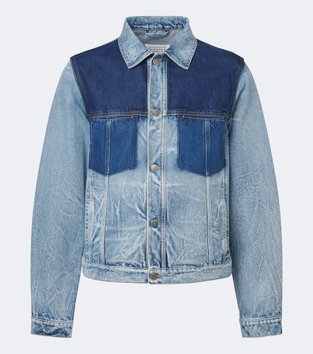 Chaqueta de denim patchwork - Maison Margiela - Modalova