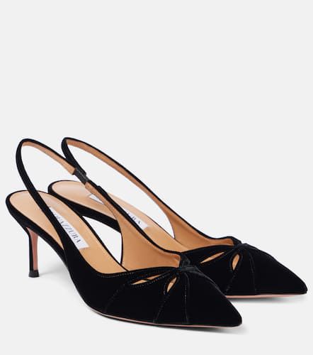 Sandali slingback Moves 65 in suede - Aquazzura - Modalova