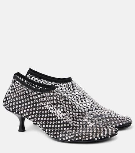 Minette embellished fishnet pumps - Christopher Esber - Modalova