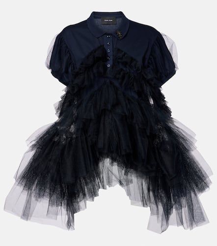 Simone Rocha Polo con tulle - Simone Rocha - Modalova