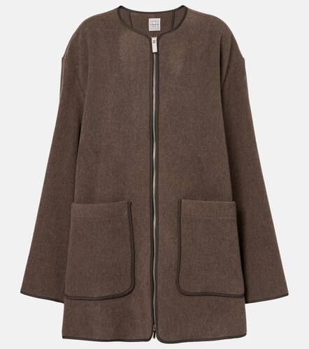 Toteme Felted wool-blend jacket - Toteme - Modalova