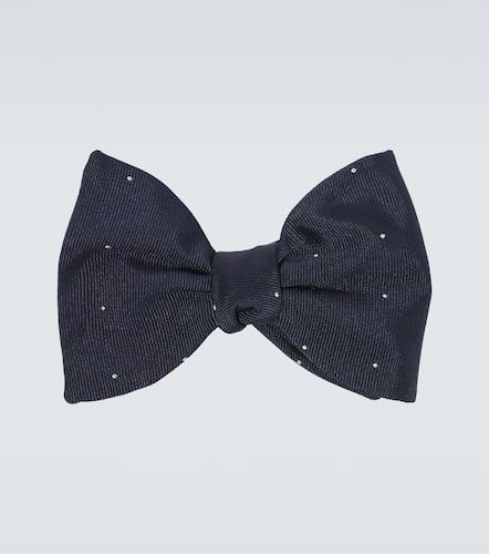 Dunhill Polka-dot silk bow tie - Dunhill - Modalova