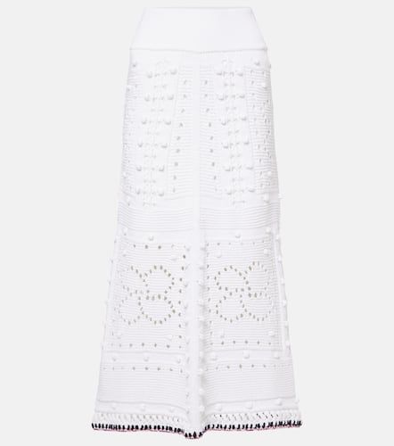 Crochet cotton-blend maxi skirt - Dorothee Schumacher - Modalova