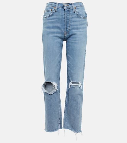 Re/Done High-Rise Cropped Jeans - Re/Done - Modalova