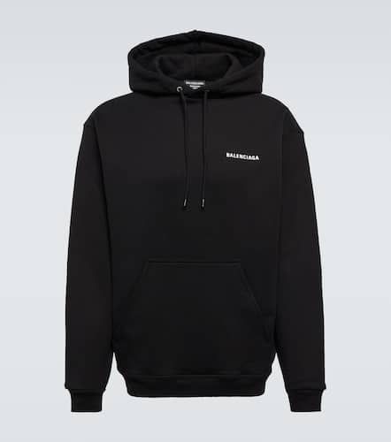 Oversize-Hoodie aus Baumwolle - Balenciaga - Modalova