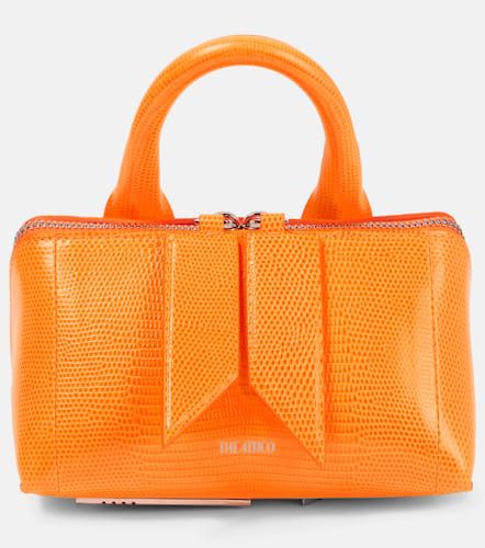 Friday Mini lizard-effect leather tote bag - The Attico - Modalova