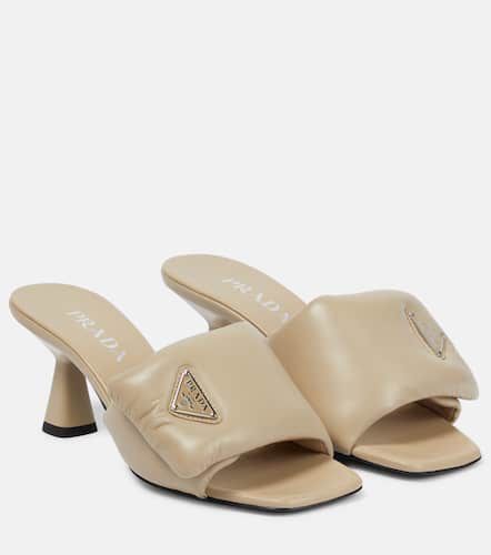 Prada Padded leather sandals - Prada - Modalova