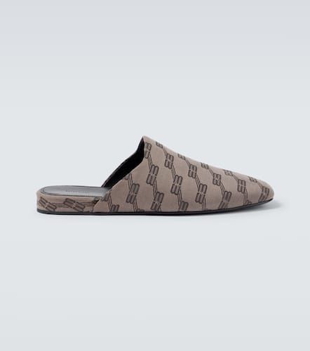 Cozy BB Monogram jacquard slippers - Balenciaga - Modalova