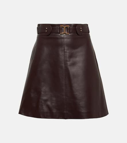 ChloÃ© Leather miniskirt - Chloe - Modalova