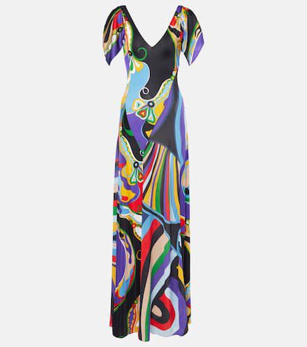 Orchidee and Iride jersey gown - Pucci - Modalova