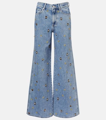 Kasey embellished flared jeans - Veronica Beard - Modalova