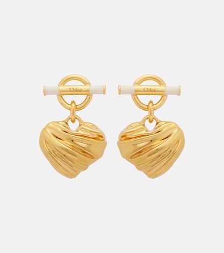 Chloe Heart drop earrings - Chloe - Modalova