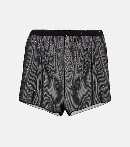 OsÃ©ree Embellished tulle shorts - Oseree - Modalova