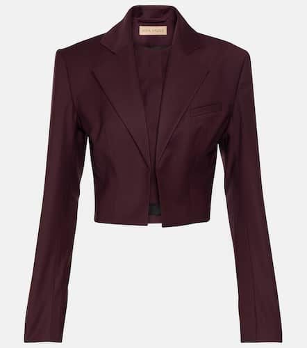 Aya Muse Sylva cropped wool blazer - Aya Muse - Modalova