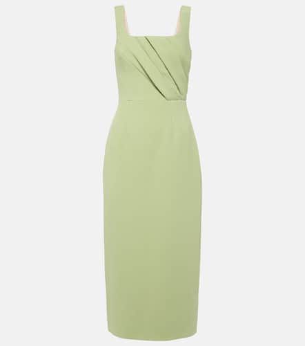 Arina pleated crÃªpe midi dress - Emilia Wickstead - Modalova